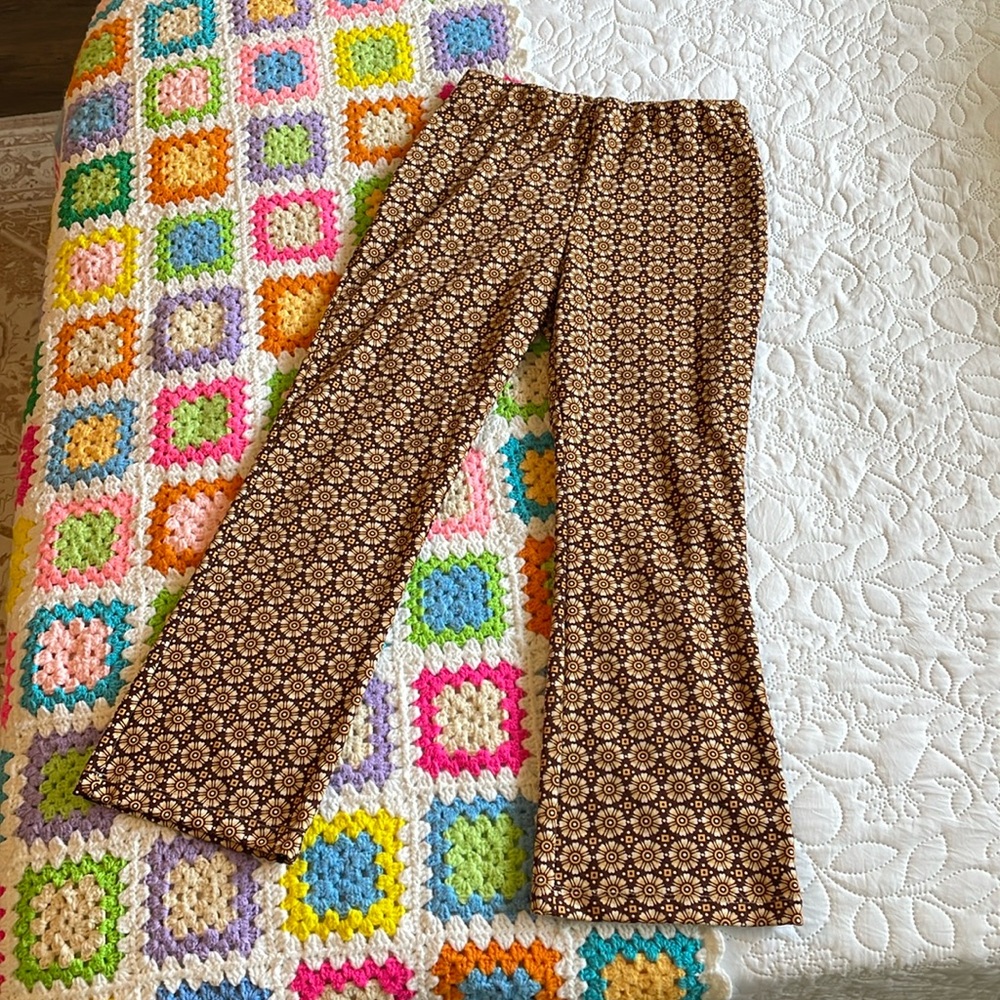 70s Pattern Pants